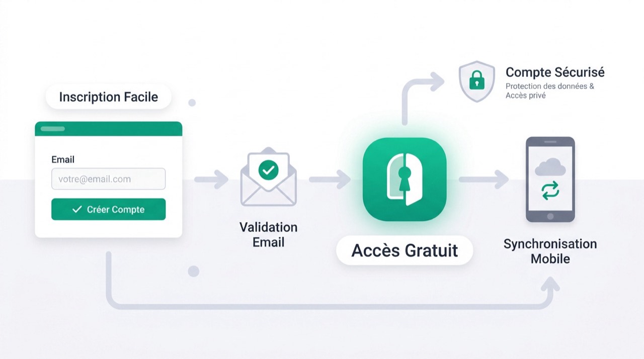 Étapes de création de compte sur l'interface OpenAI pour utiliser ChatGPT gratuitement