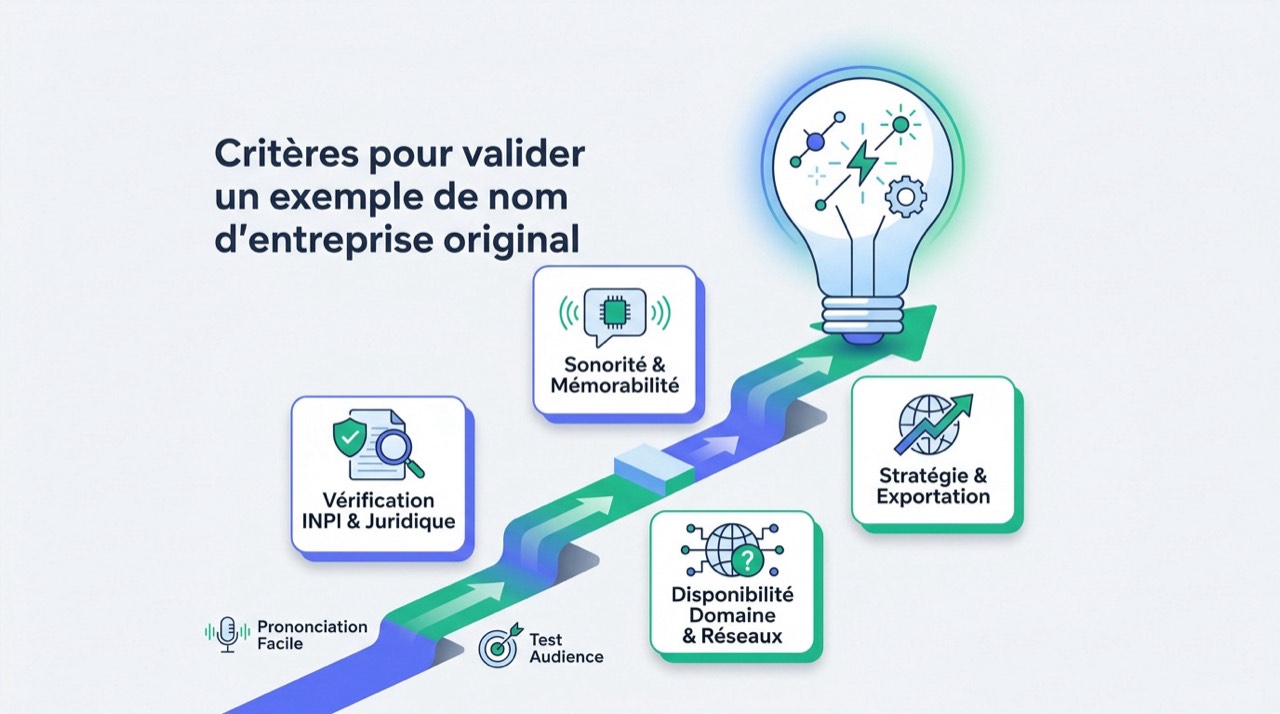 Vérification de la disponibilité et mémorabilité d'un nom de marque