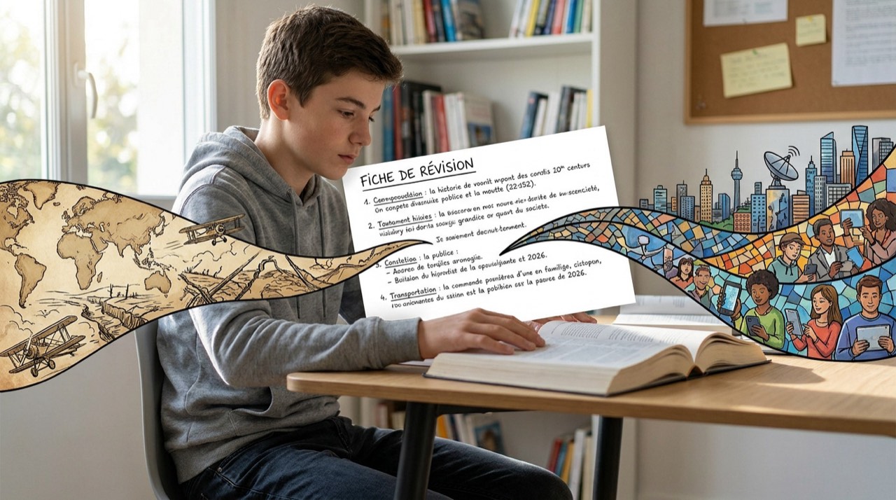 Fiche de révision brevet blanc histoire : les repères clés