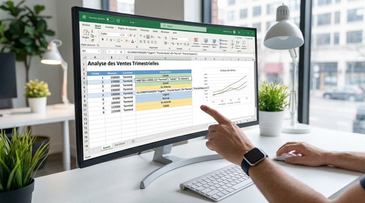 Maîtriser la formule Excel si plusieurs conditions